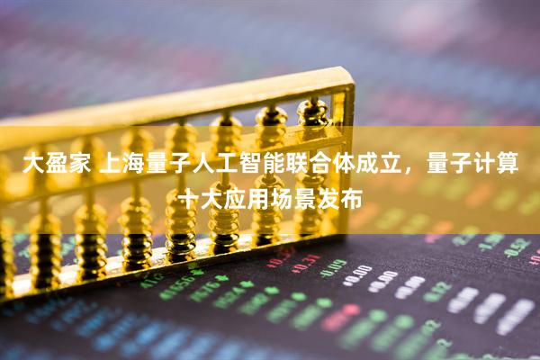 大盈家 上海量子人工智能联合体成立，量子计算十大应用场景发布